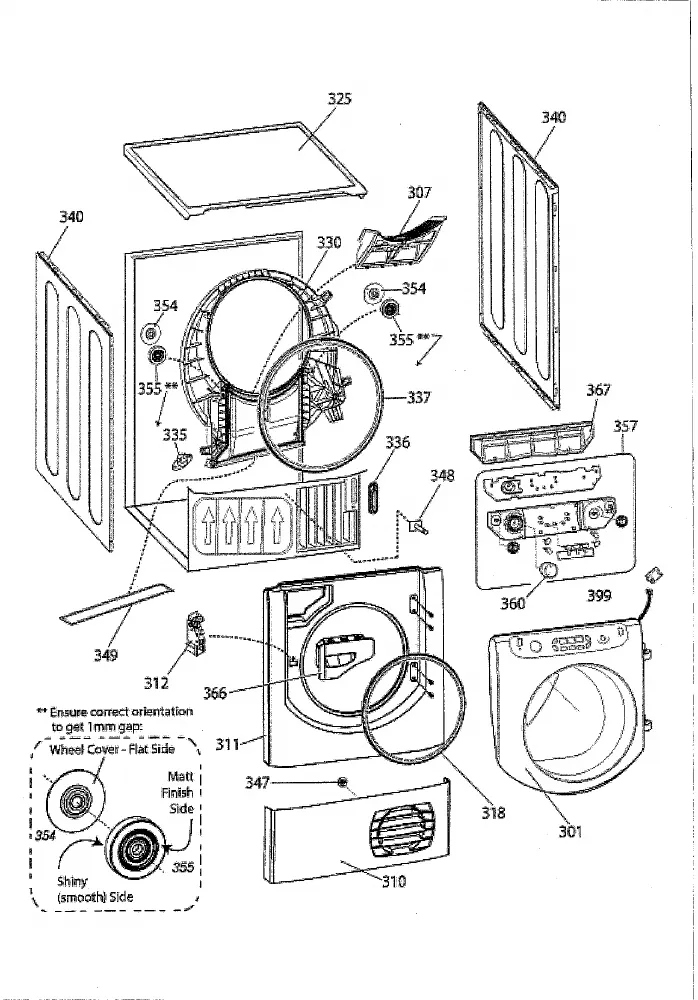Vue éclatée HOTPOINT-ARISTON AQCF951BUFR 68707