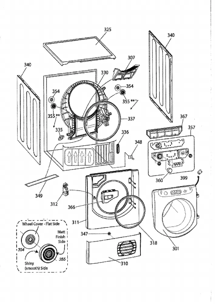 Vue éclatée HOTPOINT-ARISTON AQCF951BSFR 69940