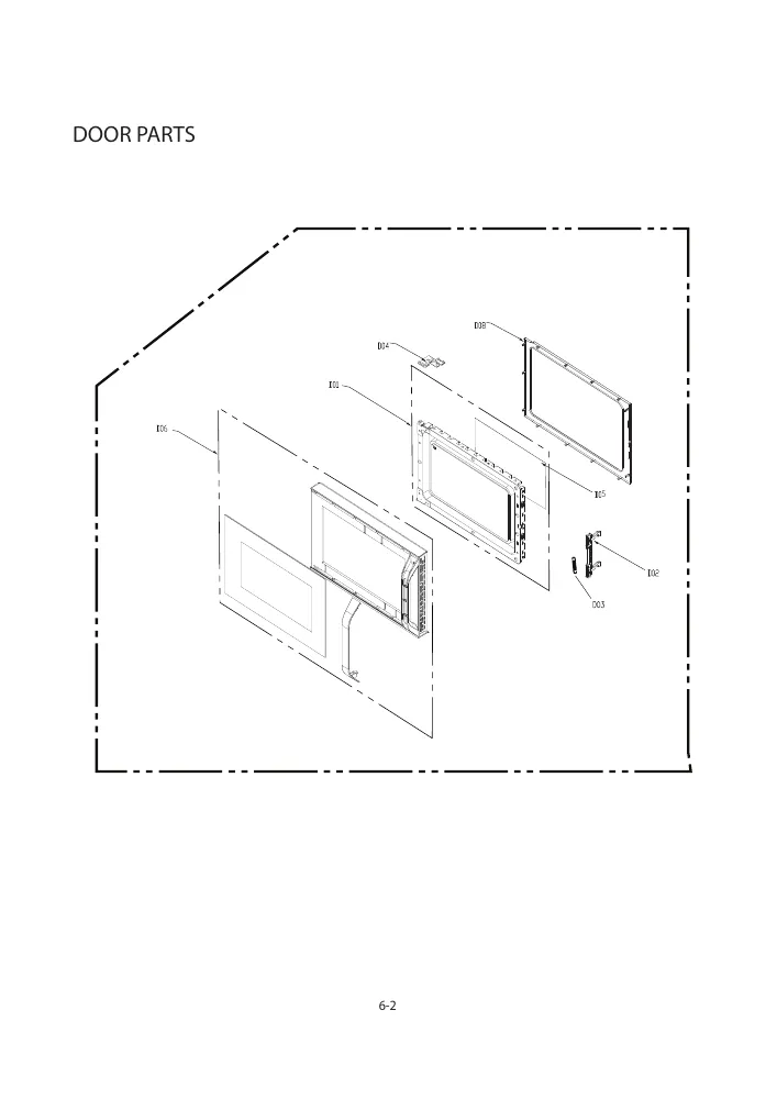 Vue éclatée PANASONIC NN-K37HBMEBG