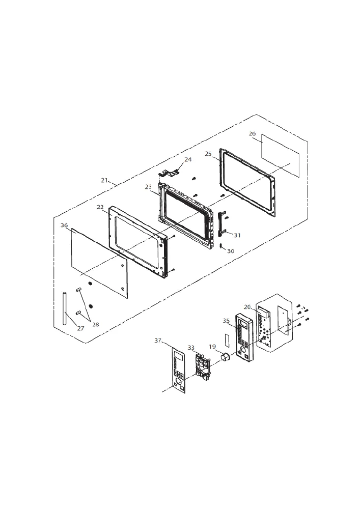 Vue éclatée BRANDT SE2613B SE2613B1