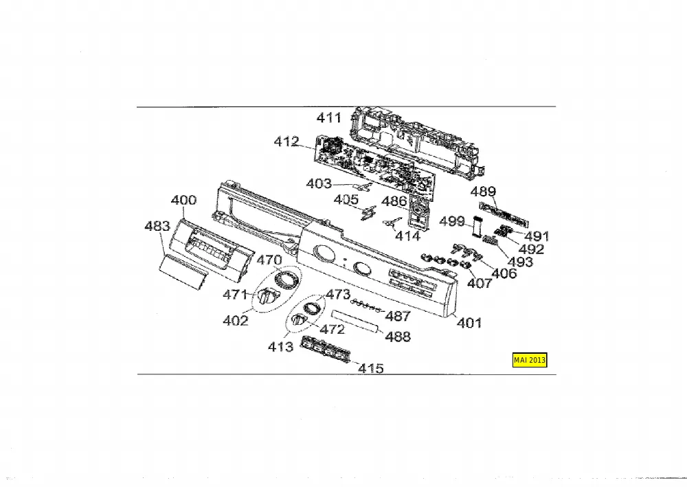 Vue éclatée Technical WTL1299A+