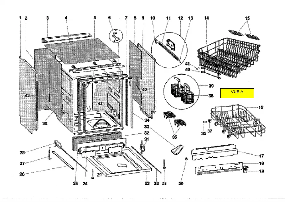 Vue éclatée HOTPOINT-ARISTON LI675DUO 41986