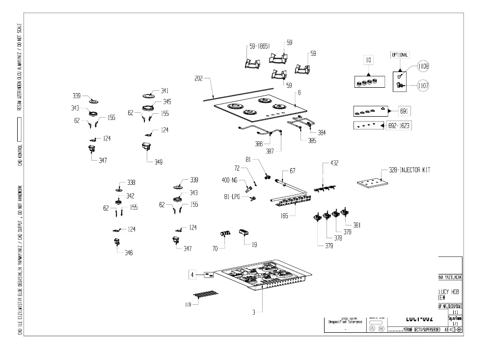 Vue éclatée BEKO HILG64120S 7763586716