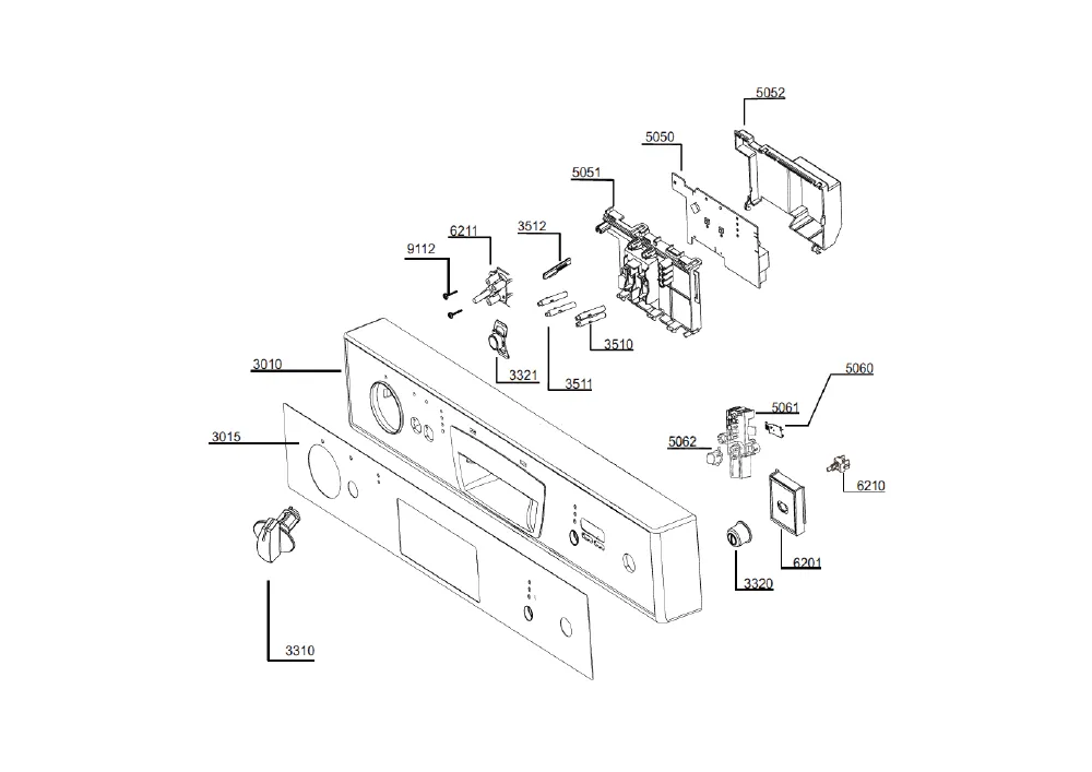 Vue éclatée BEKO DSN2500 7674883953