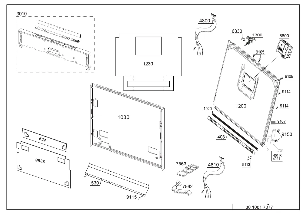 Vue éclatée BEKO PDIN25311 7602807377
