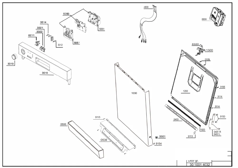 Vue éclatée BEKO LVP63W2 7600767377