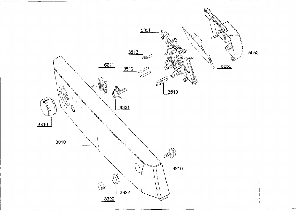 Vue éclatée BEKO DFN1401S 7681387353