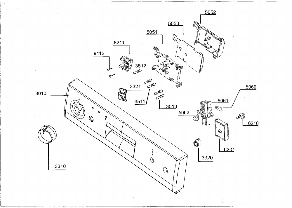 Vue éclatée BEKO DFS2522 7687747355