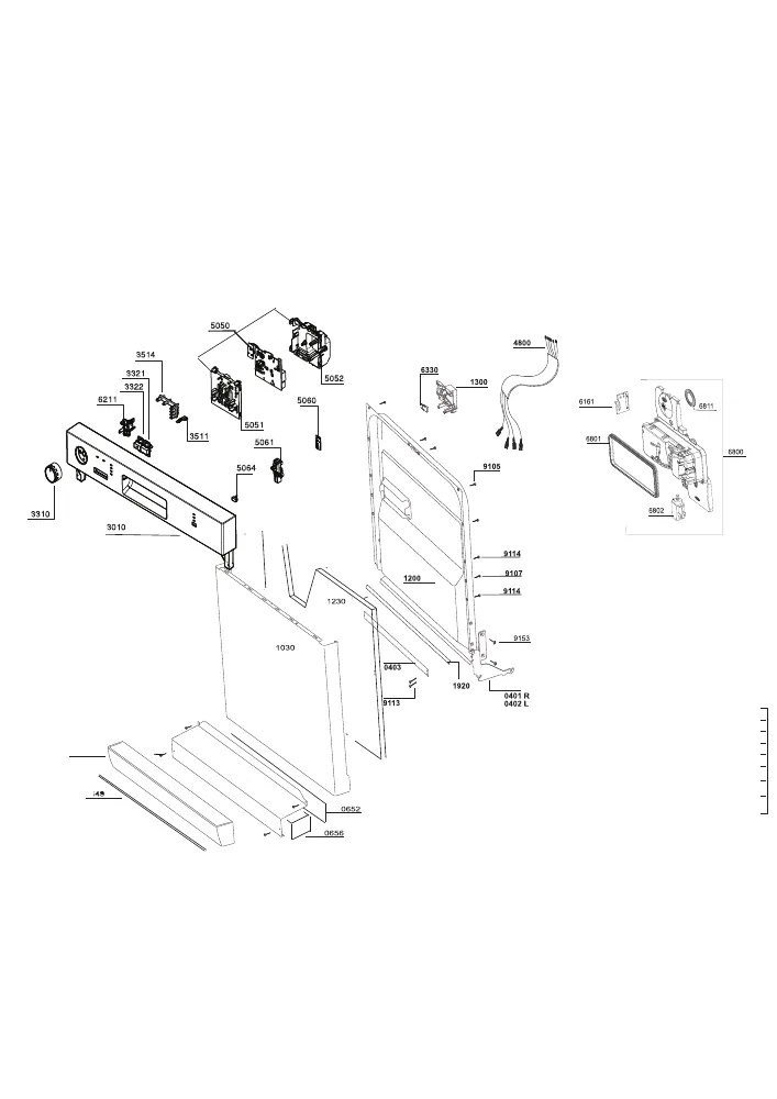 Vue éclatée BEKO LVP62S2 7634157353