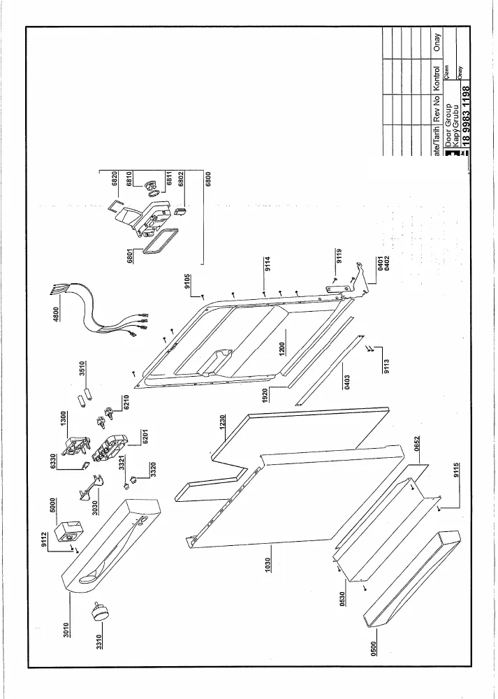 Vue éclatée BEKO LV5302