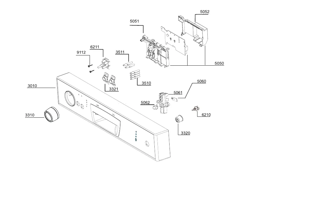 Vue éclatée BEKO DSN2502B 7622847353