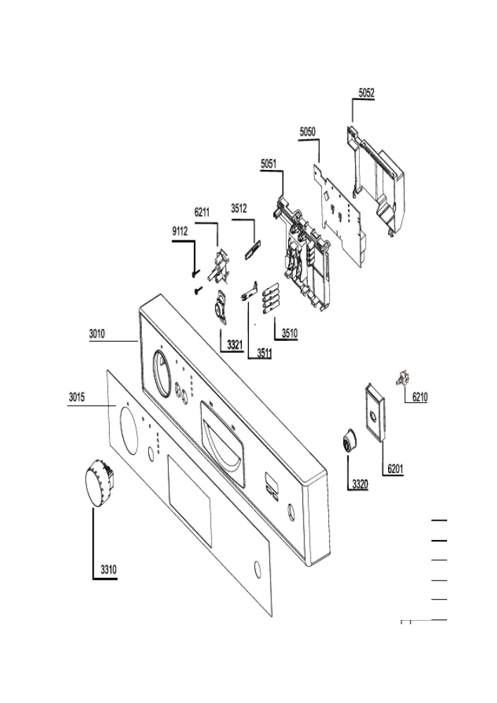 Vue éclatée BEKO LV4544I 7608787300