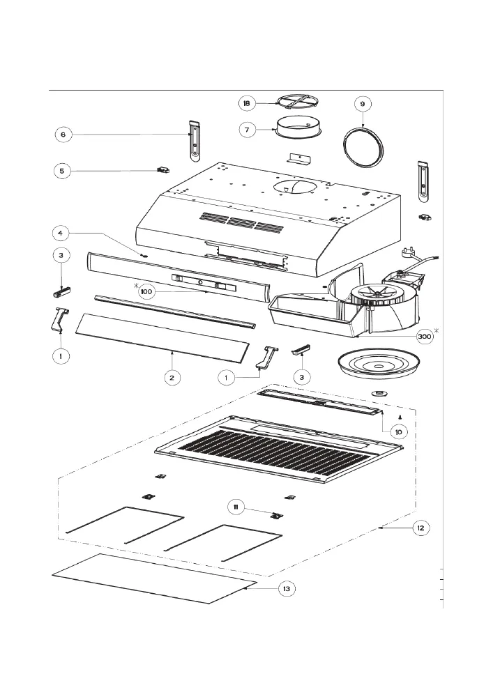 Vue éclatée BEKO CFB6432XH 8940721200