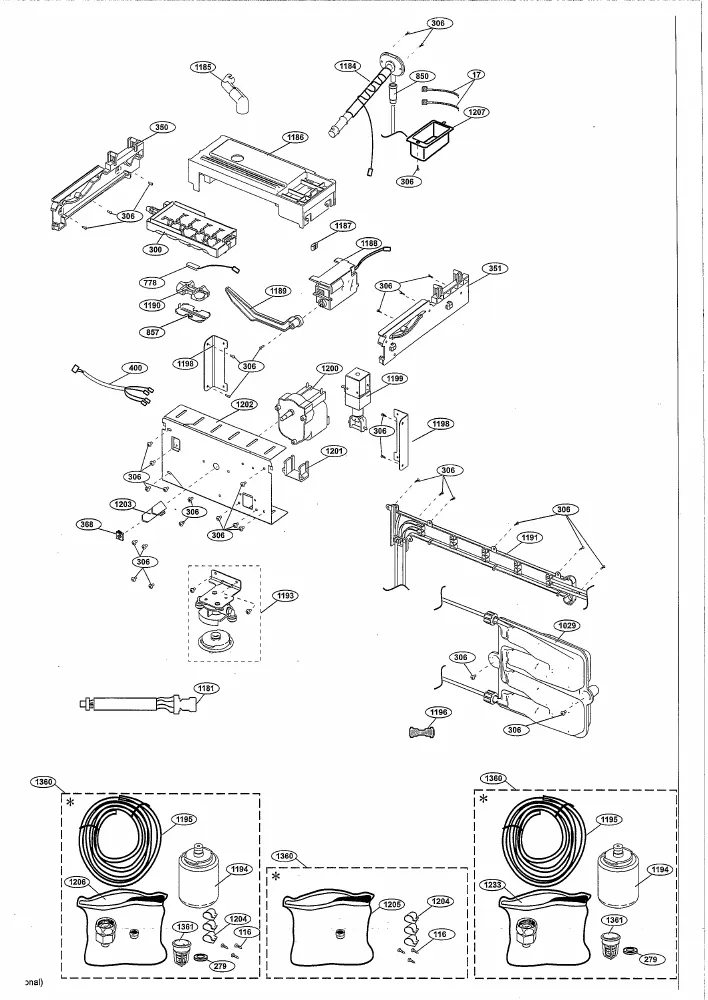 Vue éclatée BEKO GNE45720X