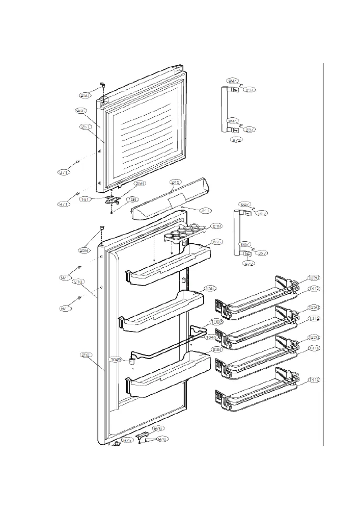 Vue éclatée BEKO DS130021 7266442713