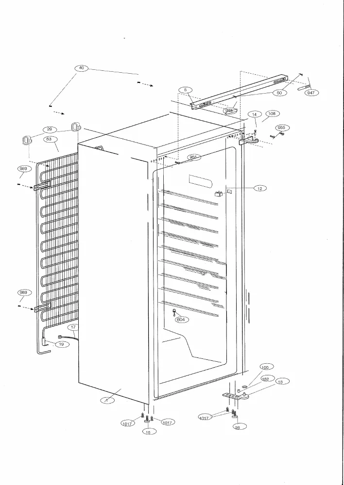 Vue éclatée BEKO SSE26006 7227347615