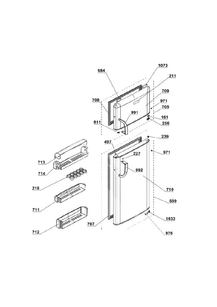 Vue éclatée BEKO DSA25021X 7503120154