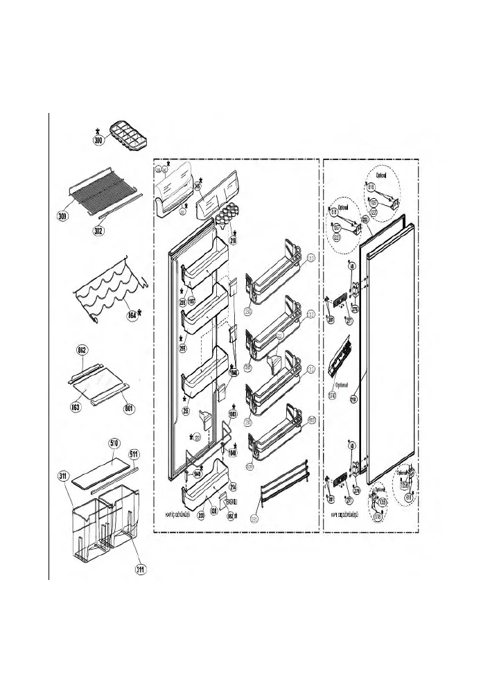 Vue éclatée BEKO LBI2201 6016476179