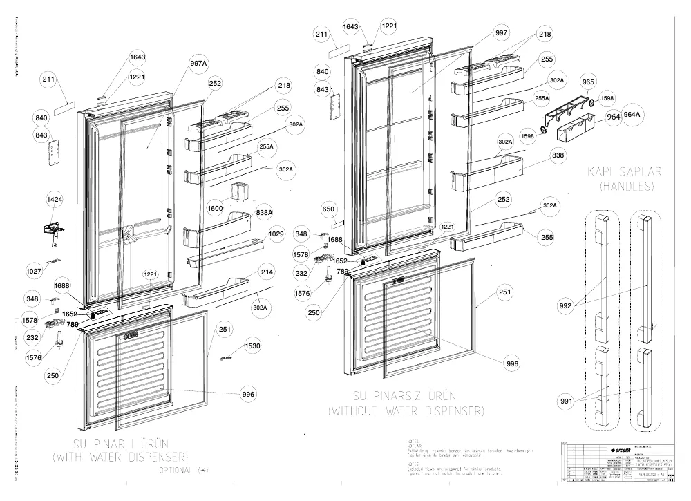 Vue éclatée BEKO CN158230X 7281648784