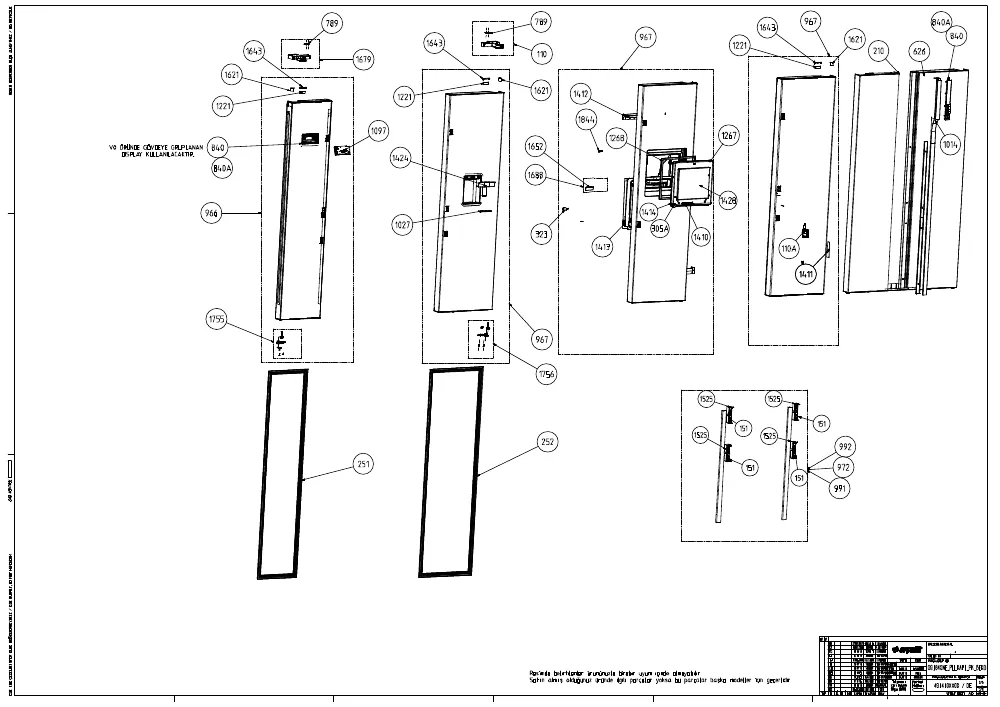 Vue éclatée BEKO GN163131ZIE 7290348783