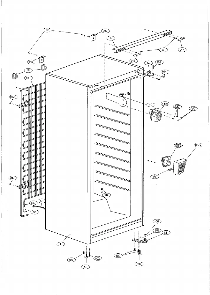 Vue éclatée BEKO SSE32003 7201547617