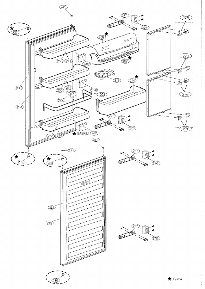 Vue éclatée BEKO CBI7771 7244848719