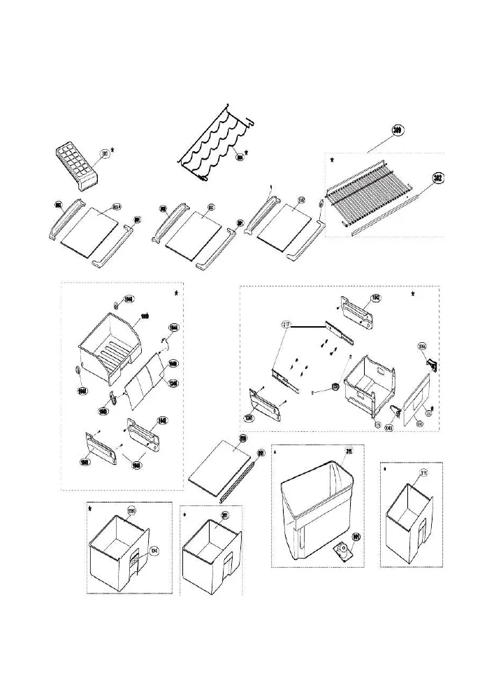 Vue éclatée BEKO SS133421D 7253842715