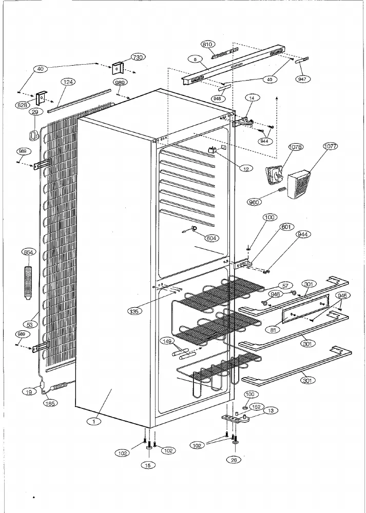 Vue éclatée BEKO CSE34020D 7216247613