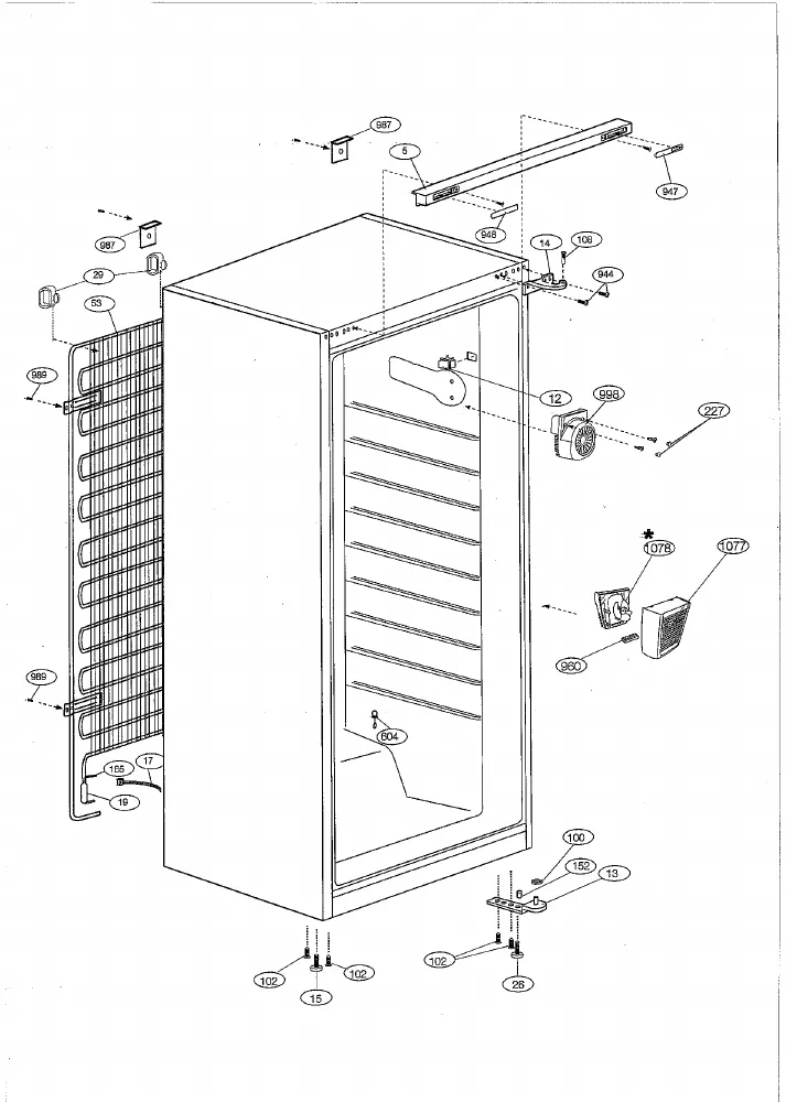 Vue éclatée BEKO SSE32001S 7201547685