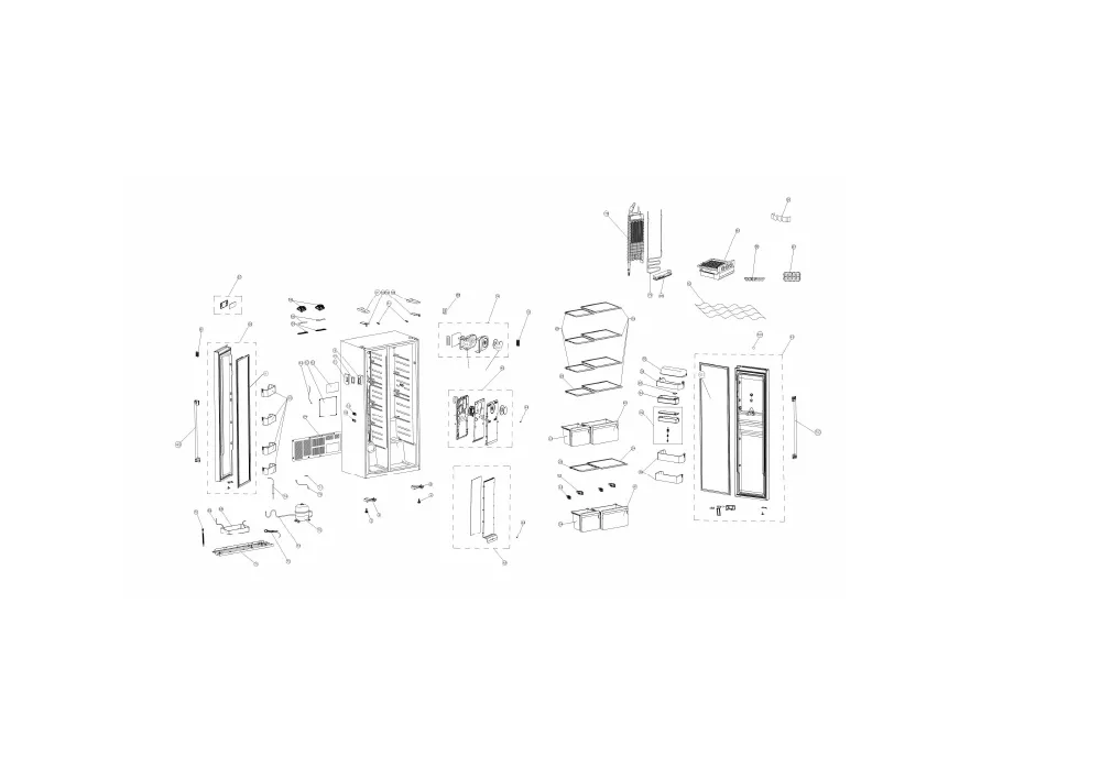 Vue éclatée BEKO GNO5221XPN 8994633200