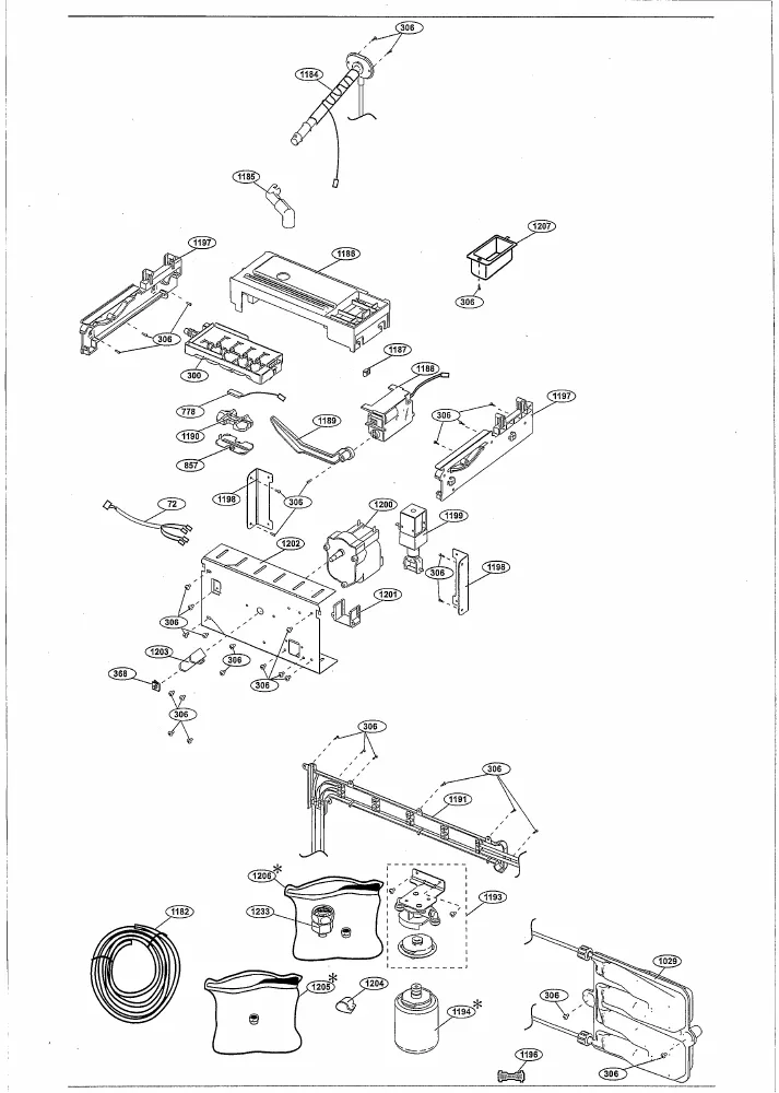 Vue éclatée BEKO GNE35714S 7219947685