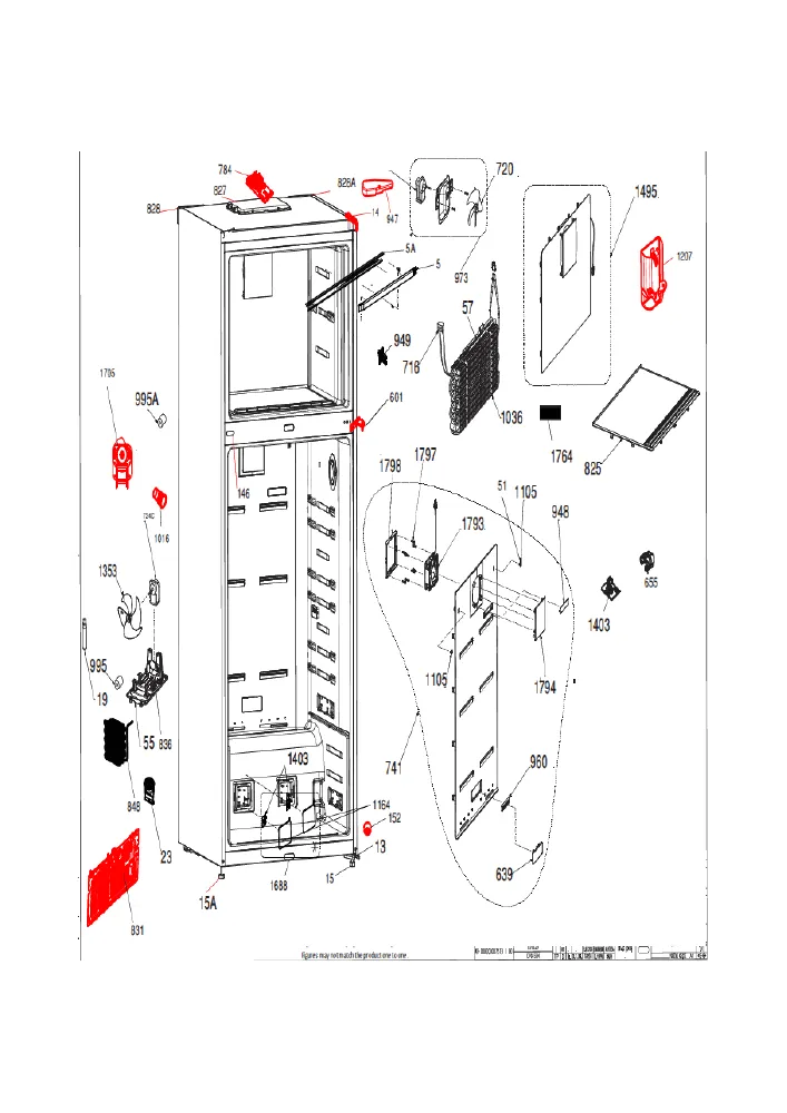 Vue éclatée BEKO RDNE455E31DZS 7293247600