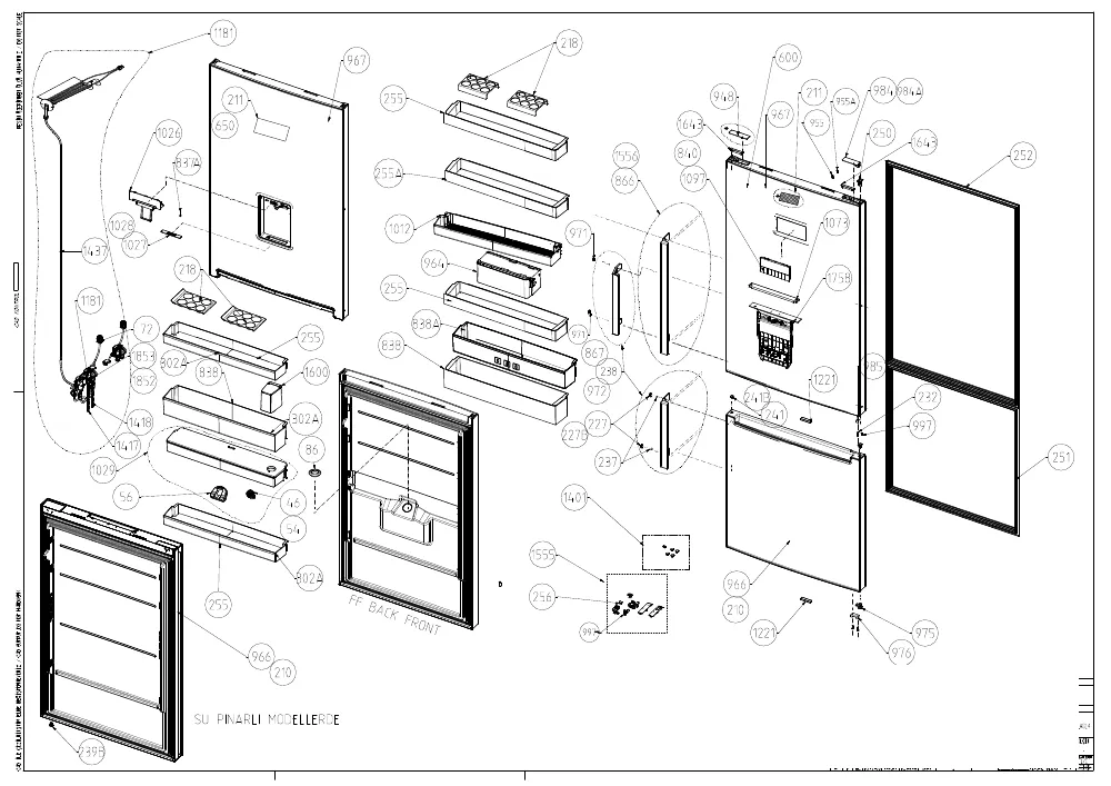 Vue éclatée BEKO BRCNE450DXB 7293546992