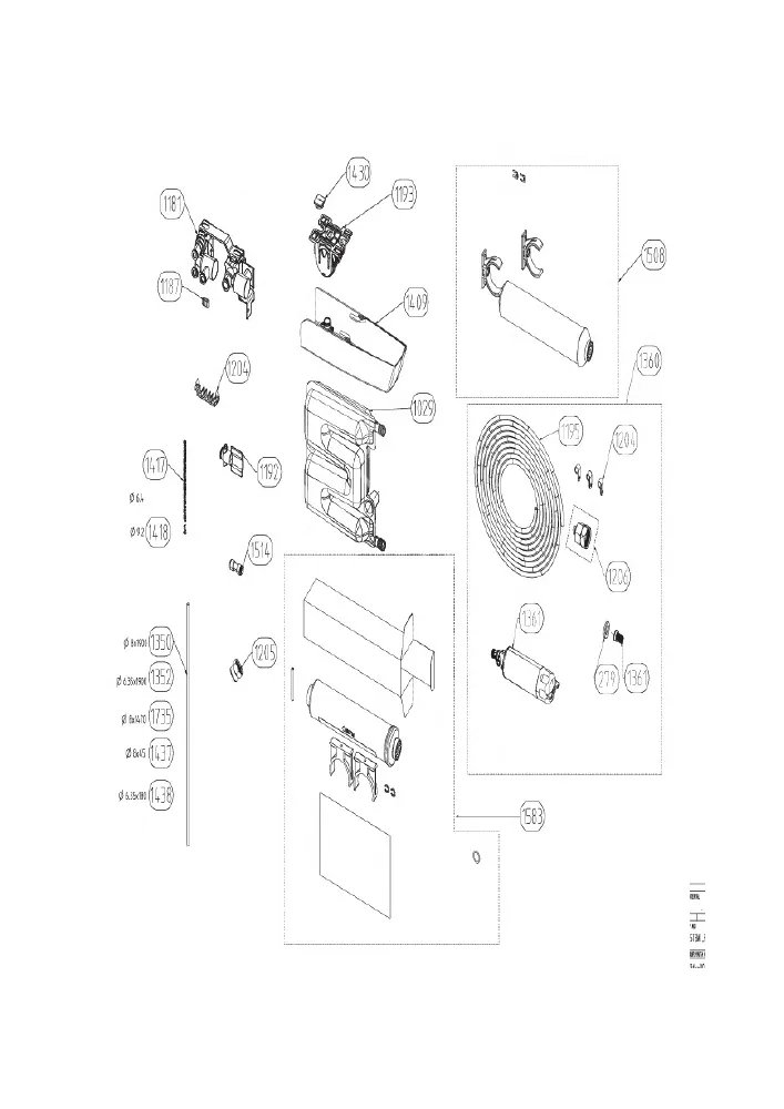 Vue éclatée BEKO REM60S 7293447491