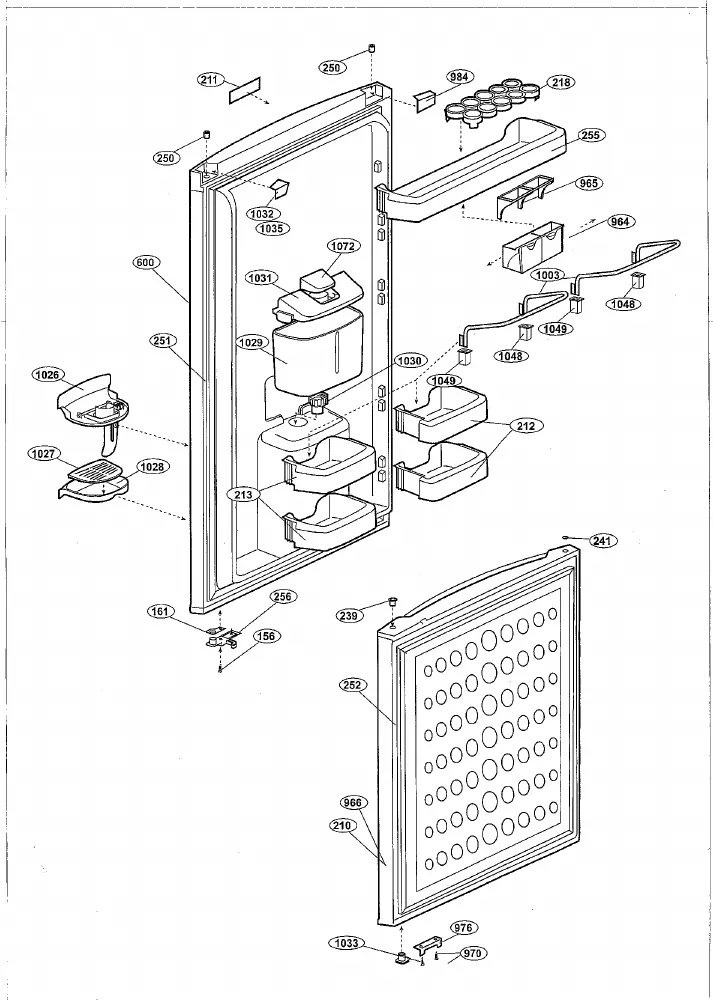 Vue éclatée BEKO CNE42221DS 7240247684