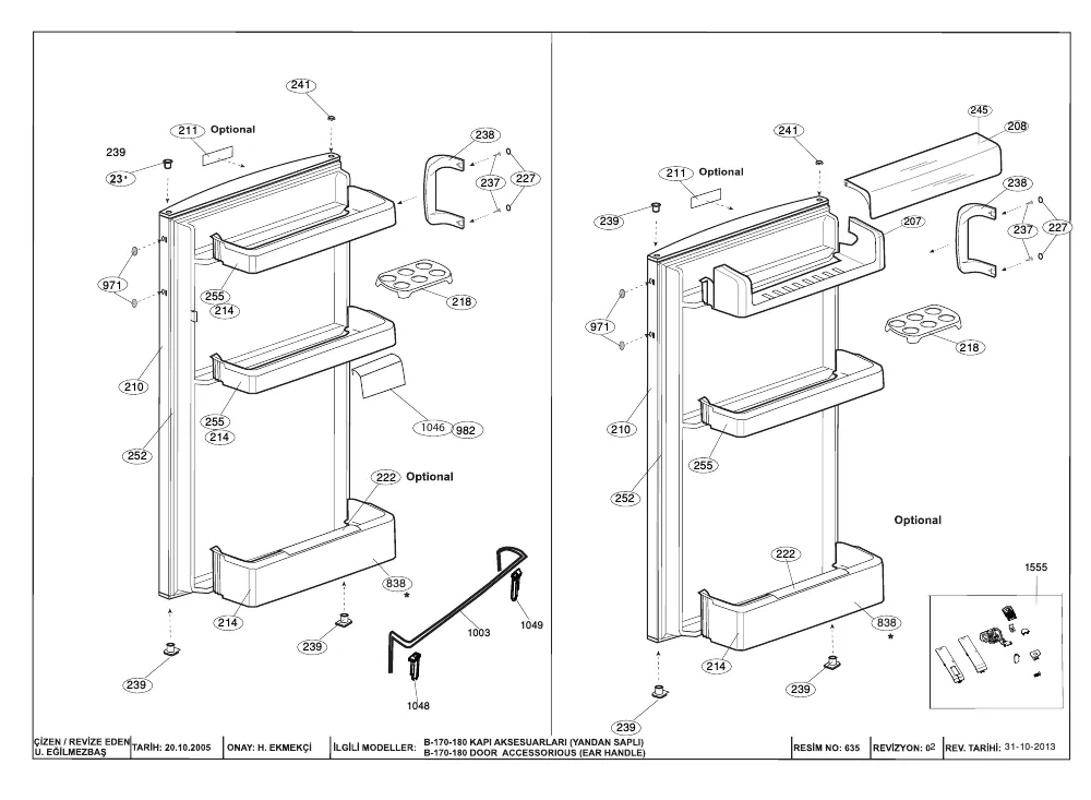 Vue éclatée BEKO TSE1403FN 7228941411