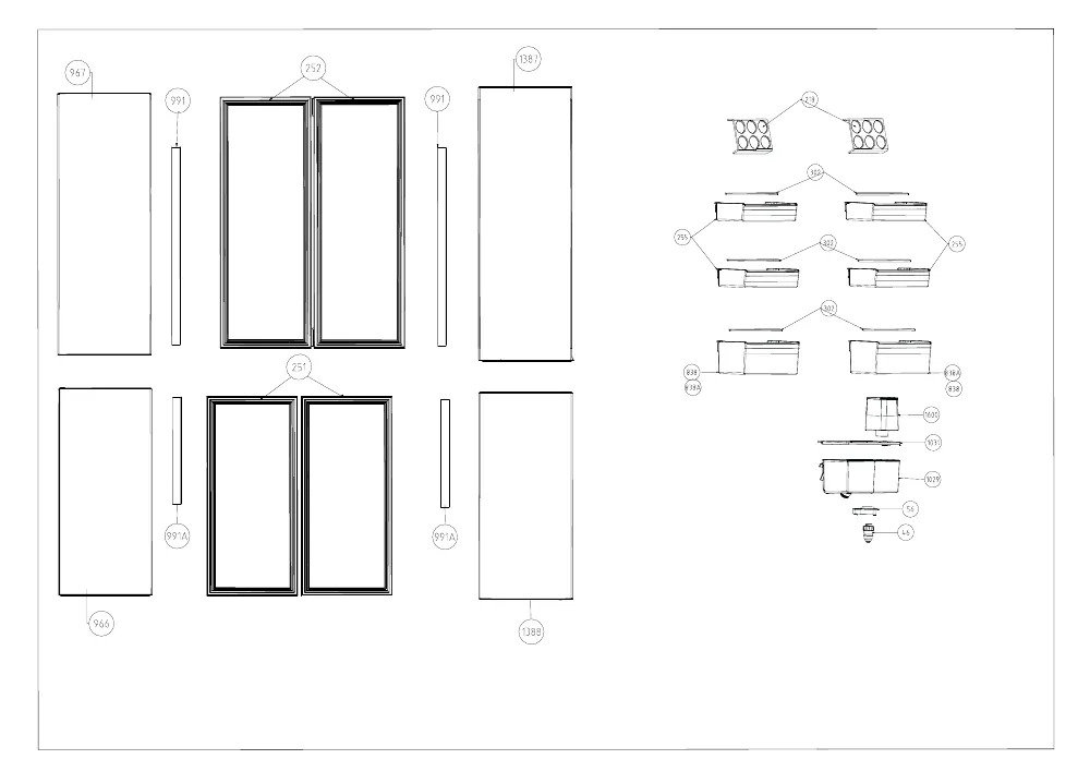 Vue éclatée BEKO GNE480I30XBN 7298447681