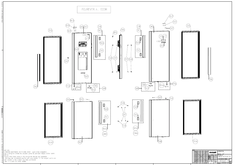 Vue éclatée BEKO GN1426230DZXP 7299442794