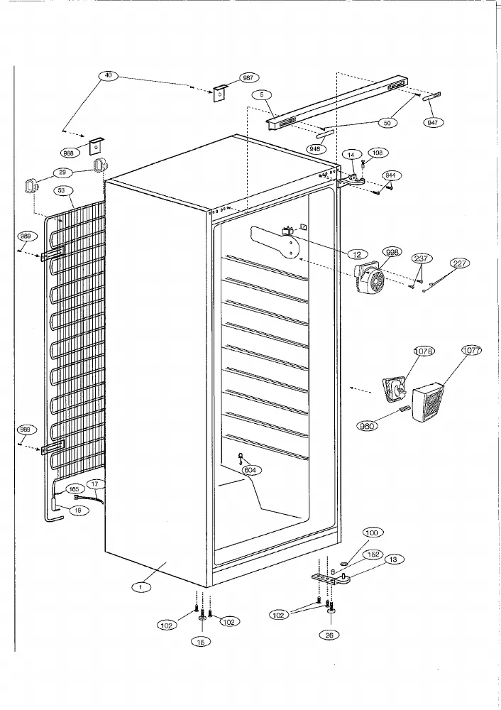 Vue éclatée BEKO SSE32002 7209347616