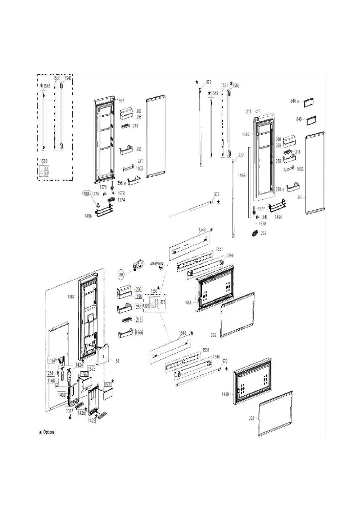 Vue éclatée BEKO GNE60520DX 7264342788