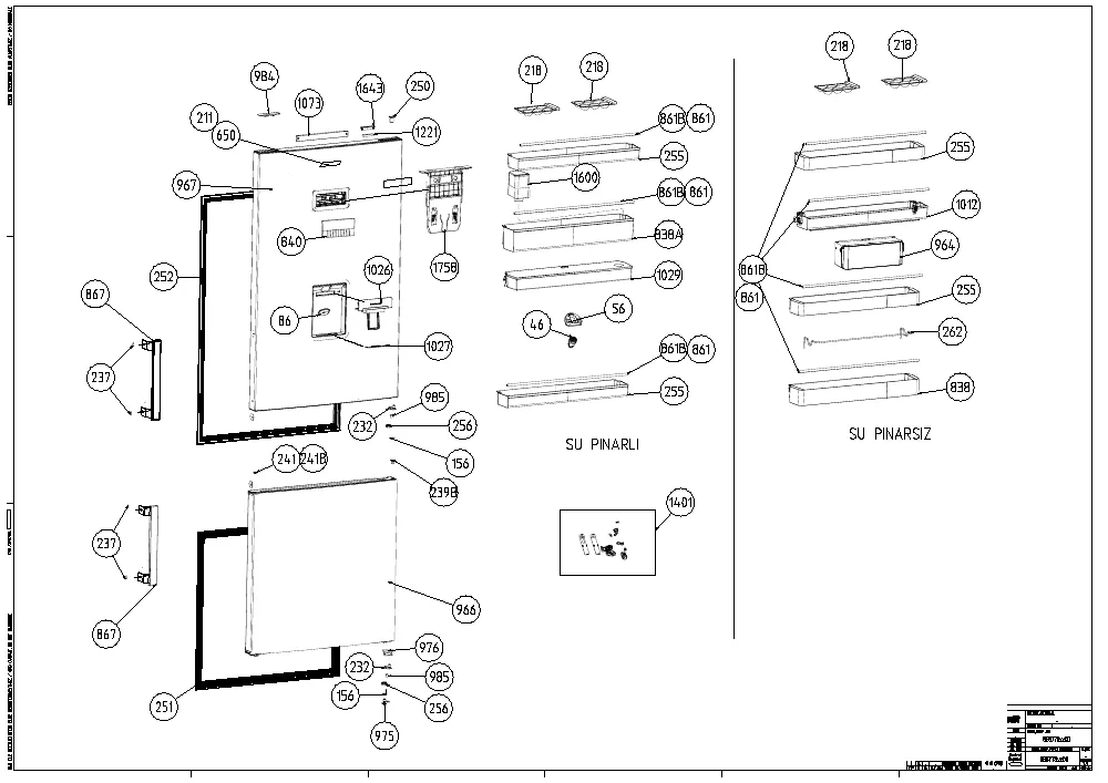 Vue éclatée BEKO BRCNE50140ZXBN 7298247684