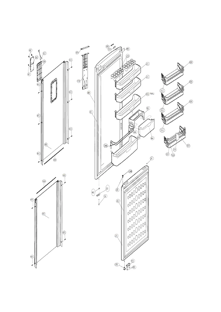 Vue éclatée BEKO CN147233GB 7268848787
