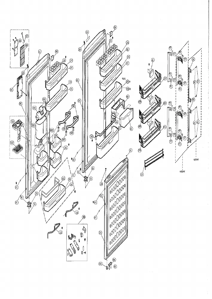 Vue éclatée BEKO CN142221D 7258747613