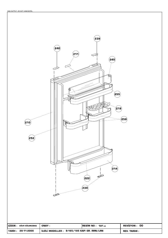 Vue éclatée BEKO RRN1312HCA 6057476082