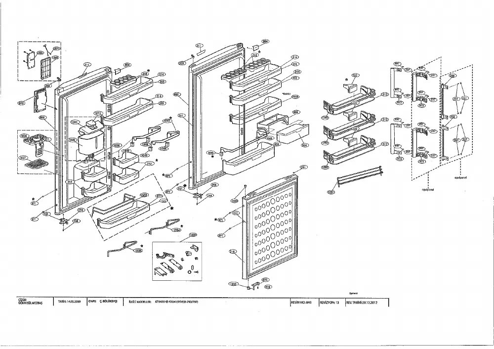 Vue éclatée BEKO CN142220D 7255148713