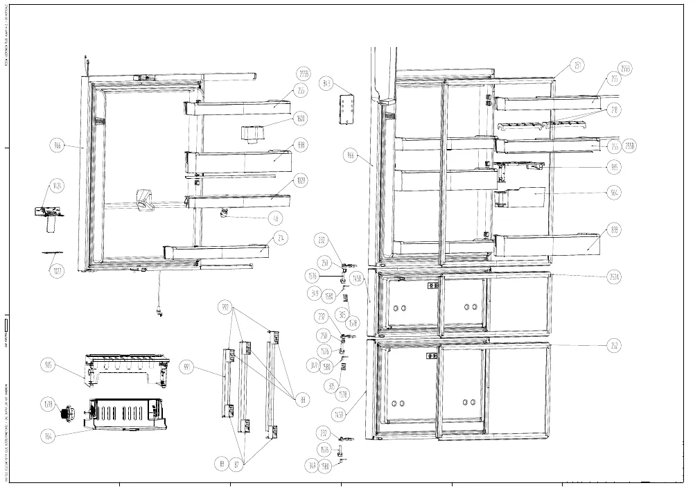 Vue éclatée BEKO T74531NE 7265248782