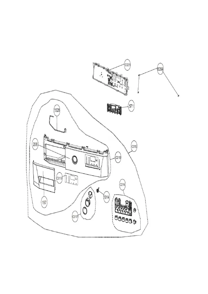Vue éclatée BEKO WCB71200 8885943200