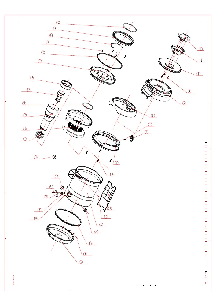 Vue éclatée BEKO VCM71602AD 8838063200