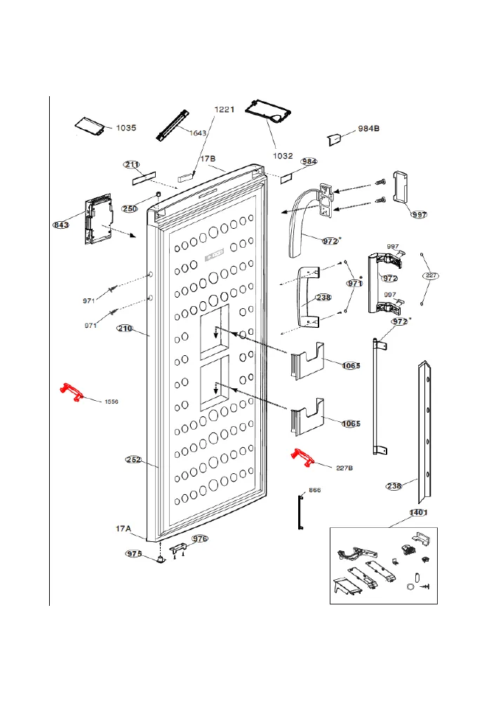 Vue éclatée BEKO FNE26423S 7229247686