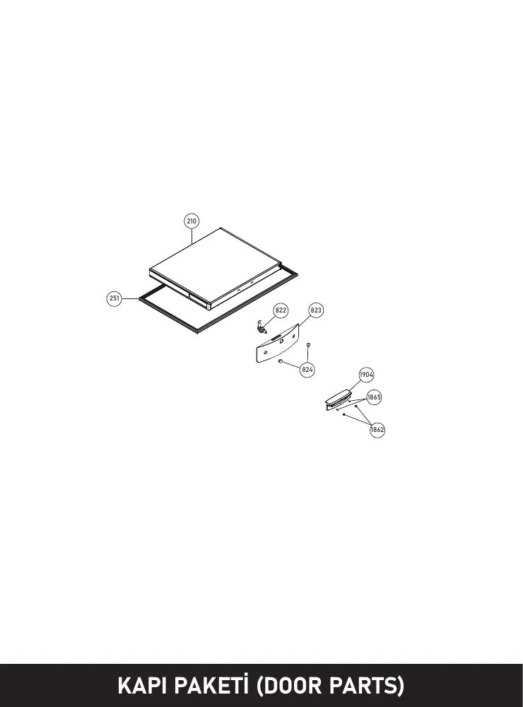 Vue éclatée BEKO HSM14540 457516920006